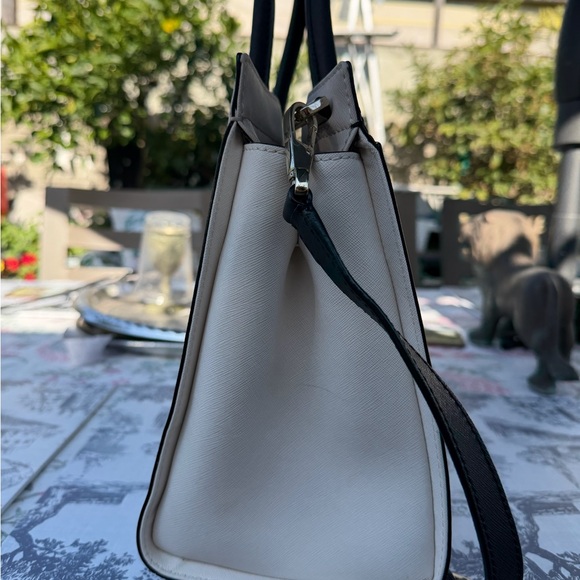 Kate Spade Black and Cream Satchel